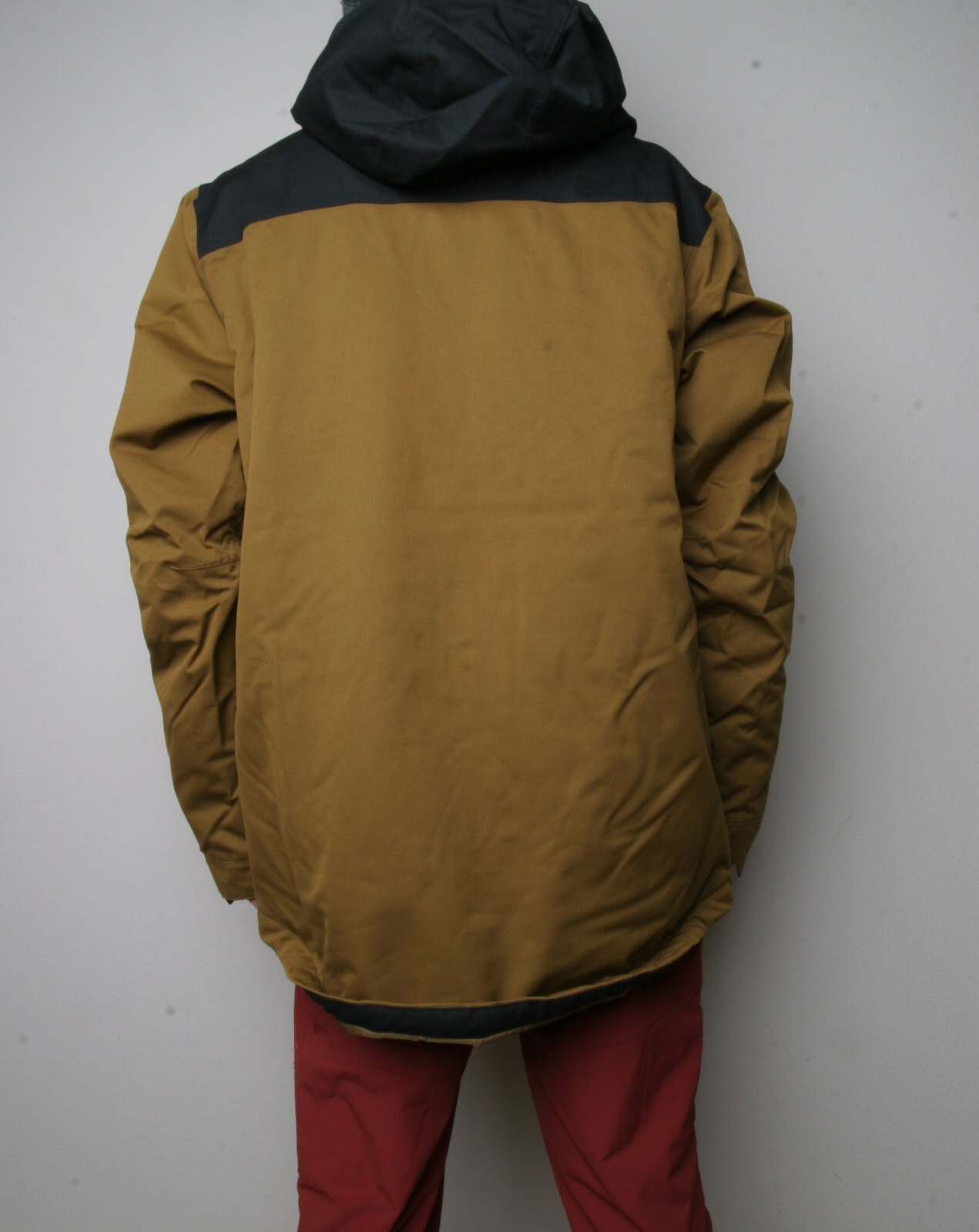 Pre-owned 686 Infinity Insulated Jacket (l) Breen Colorblock M2w117-bren In Green