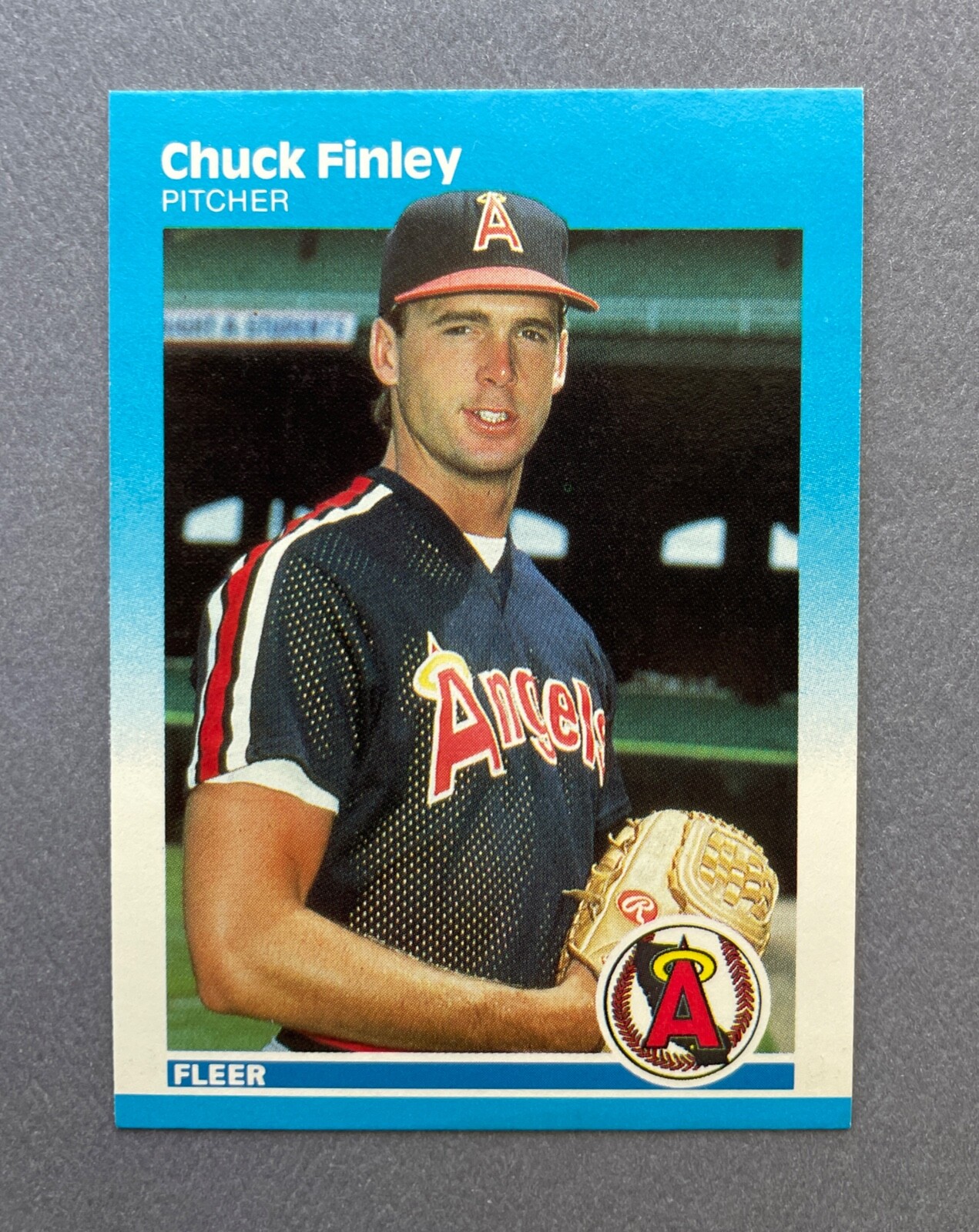 1987 Fleer Baseball Chuck Finley #79 Rookie RC Angels | eBay