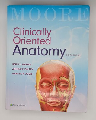 Clinically Oriented Anatomy 8th Edition (Unused Code) Moore Dalley Agur