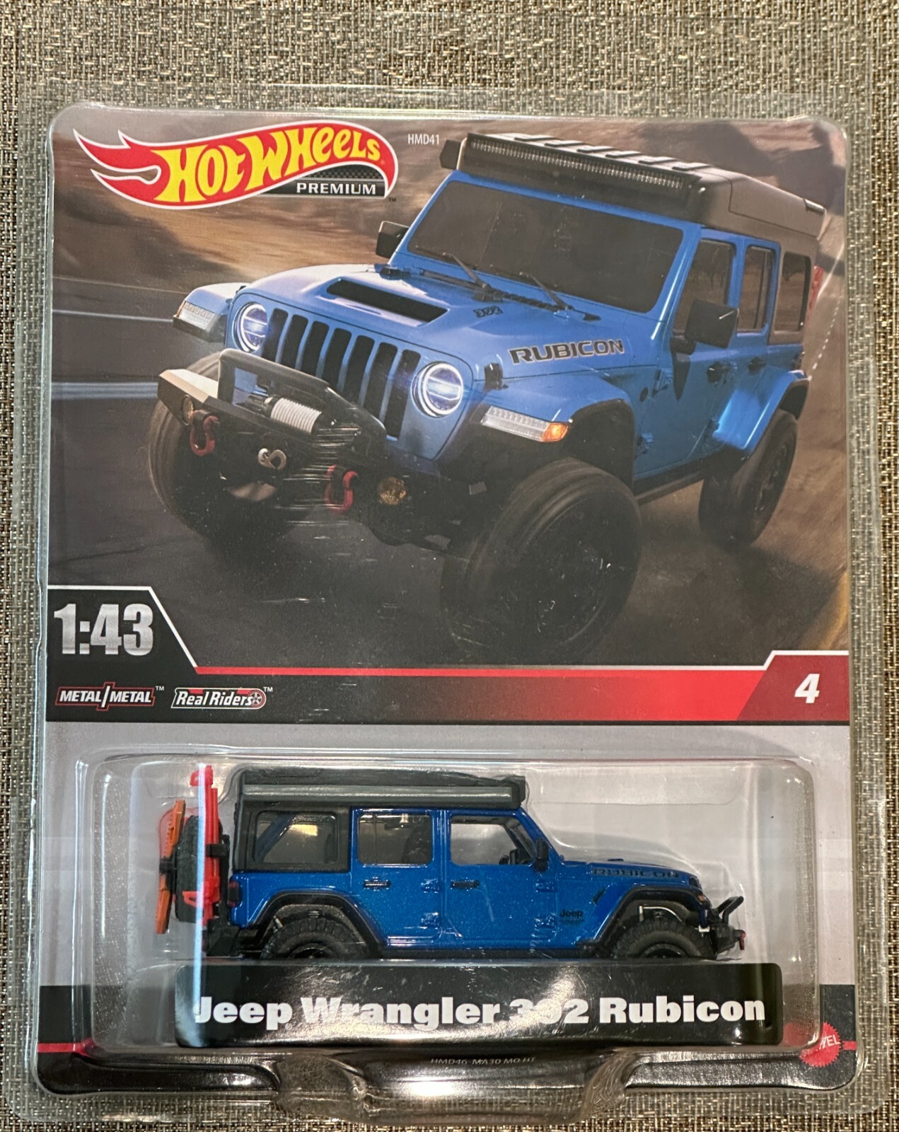 Hot Wheels Premium 1:43 Scale Jeep Wrangler 392 Rubicon