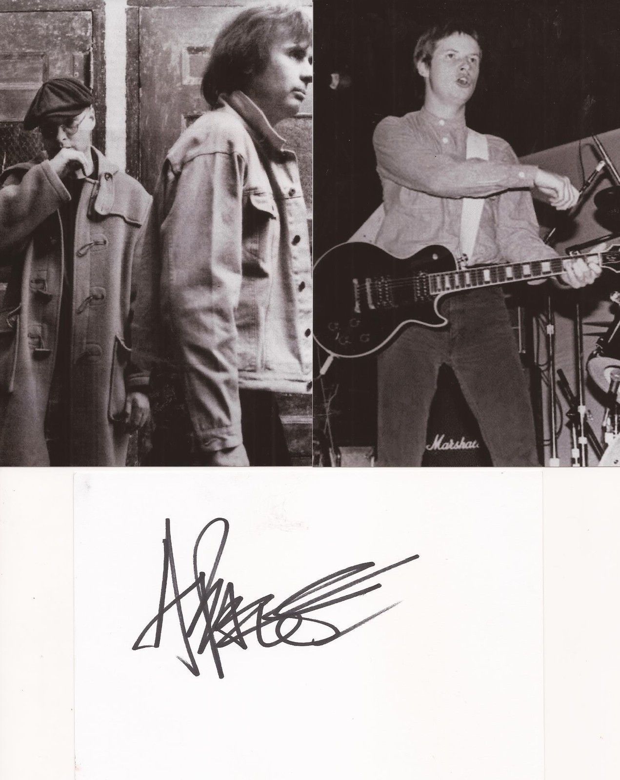 Autogramme & -graphen von Musikern