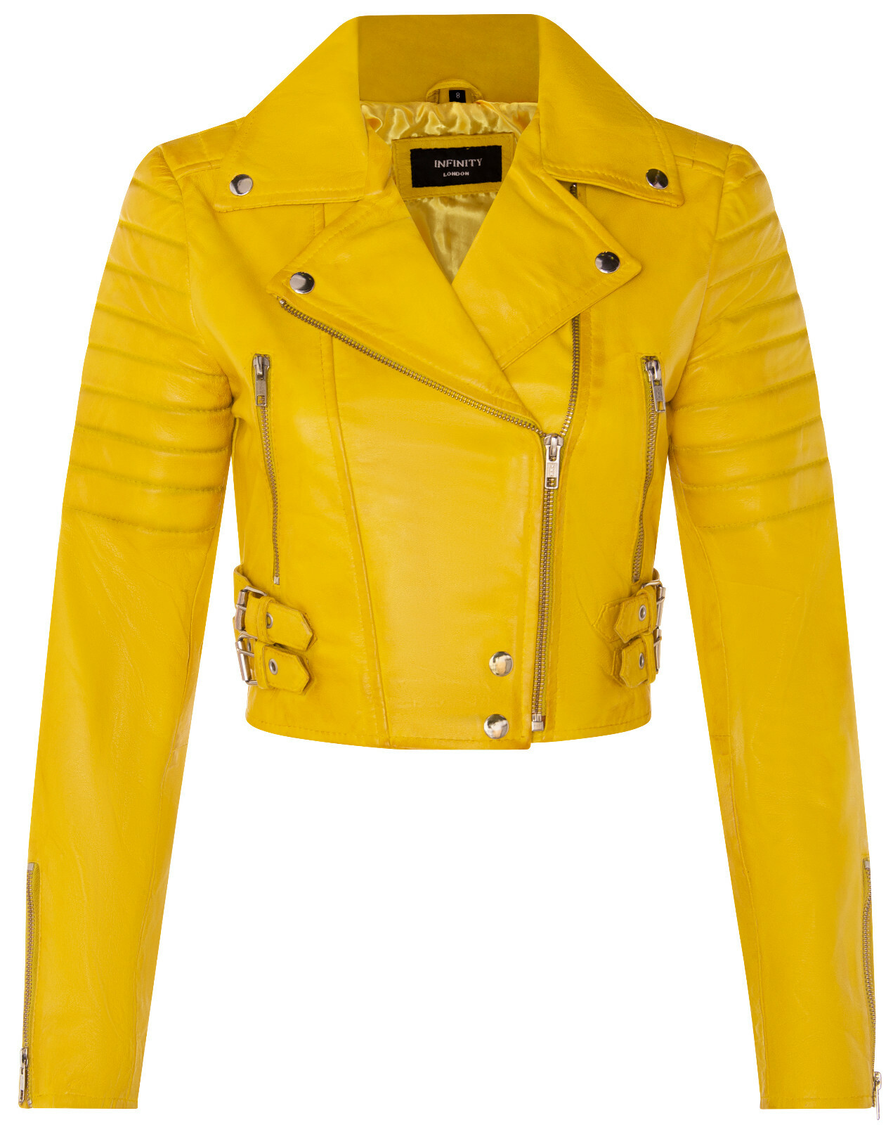 【DISCERNMENT】Avik Leather Cropped Blouson $_57.JPG?set_id=8800005007