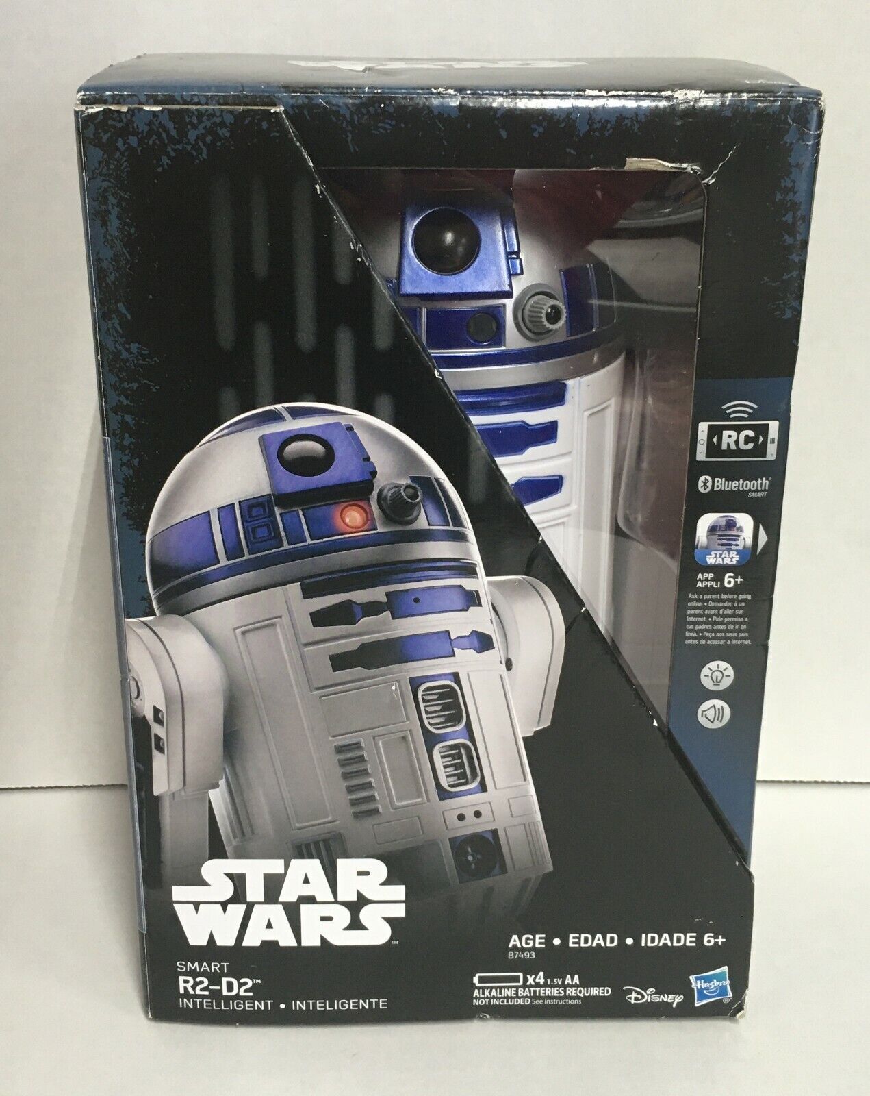 Star Wars Hasbro Smart R2-D2 Intelligent Bluetooth Robot | eBay Star Wars Hasbro Smart R2-D2 Intelligent Bluetooth Robot | eBay