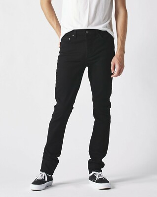 Ksubi Chitch Laid Black Denim Jean size 32 M2