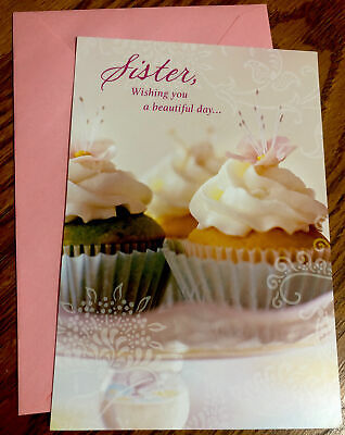 Happy Birthday Sister Wishing You A Beautiful Day Hallmark Greeting Card