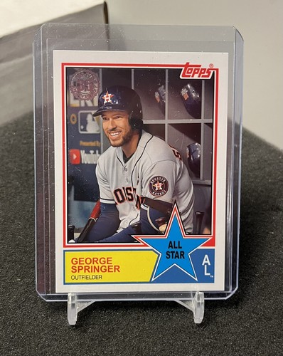 George Springer 2018 Topps '83 All Star Insert card 83AS-7