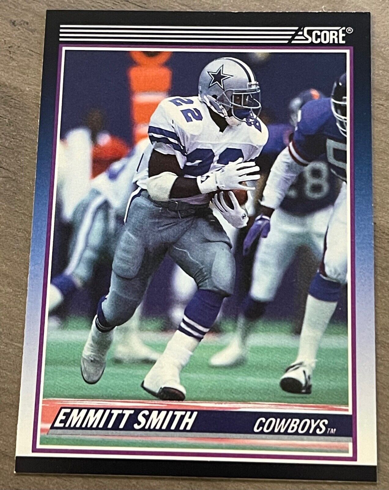 1990 Score Football EMMITT SMITH #1O1T Supplemental Rookie 1990 Score Football EMMITT SMITH #1O1T Supplemental Rookie