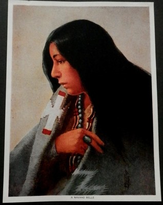 1915 H. H. TAMMEN Plates  'INDIAN TYPES of the SOUTHWEST' PUEBLO NAVAJO APACHE