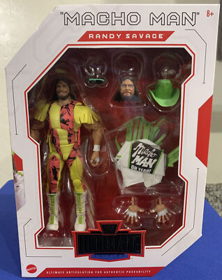WWE Ultimate Edition MACHO MAN RANDY SAVAGE Mattel 6  Inch Wrestling 2020