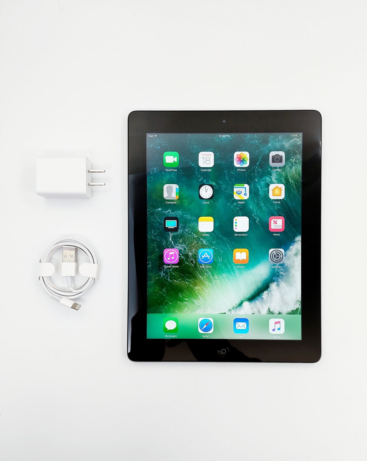 Apple iPad 4 A1458 (WiFi) 16GB Black iOS 10.3.4 (Used - Very Good) | eBay Apple iPad 4 A1458 (WiFi) 16GB Black iOS 10.3.4 (Used - Very Good) | eBay