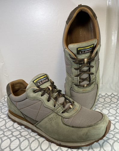 LL Bean Katahdin Hiking Shoes Low Top Sneakers Suede 507076