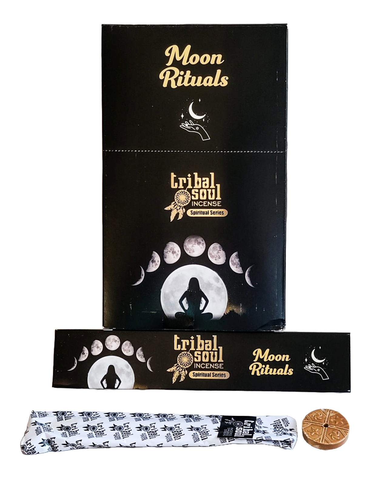 Tribal Soul Moon Rituals Incense Sticks - Pick 15-30-45-60-75-90-180 grams