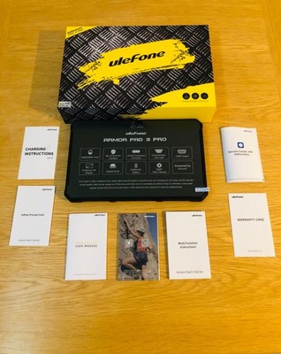 UK NEW Ulefone Armor Pad 3 Pro Rugged Tablet Android Smartphone Tough Device