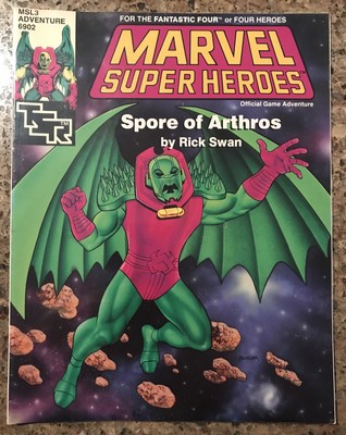 Marvel Super Heroes RPG MSL3 Spore Of Arthros SW 6902