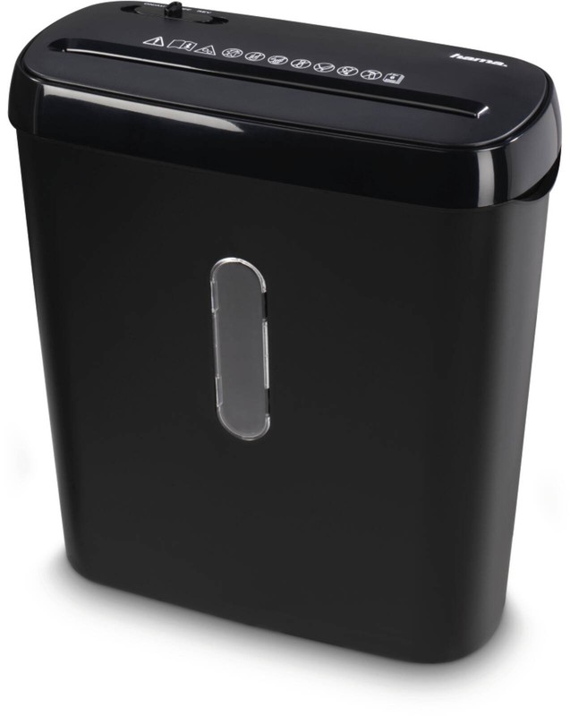 Hama 50541 Aktenvernichter Basic S6 Schwarz Neu&Ovp