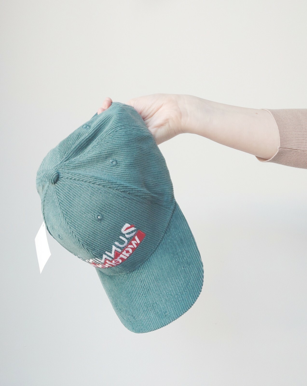 BUNNINGS WAREHOUSE CORDUROY CAP HAT 