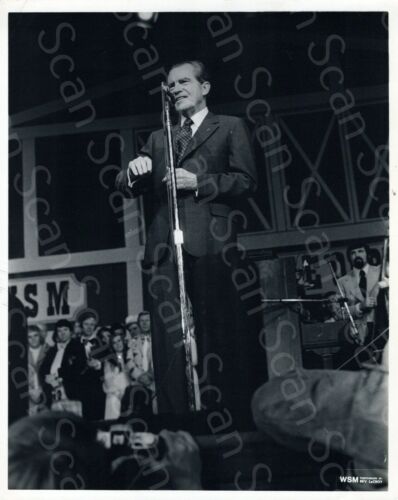 Richard Nixon Roy Acuff Grand Ole Opry 1974 VINTAGE 8x10 Press Photo 19