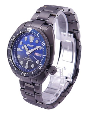 Pre-owned Seiko Prospex Save The Ocean Turtle Edition Automatic Srpd11j1 200m Mens Watch