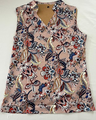 *Womens Sleevless Pull-Over Top