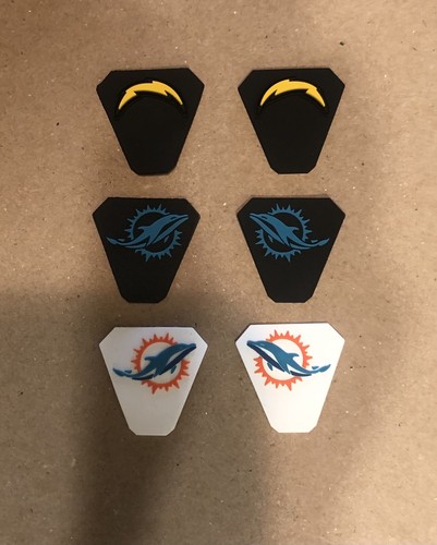 Under Armour Visor Clip 3D Bumpers 1 Team Set Only (Clips Not Included)