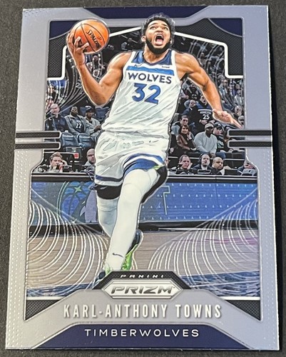 Karl Anthony Towns 2019-20 Panini Prizm #161 NBA Base Card