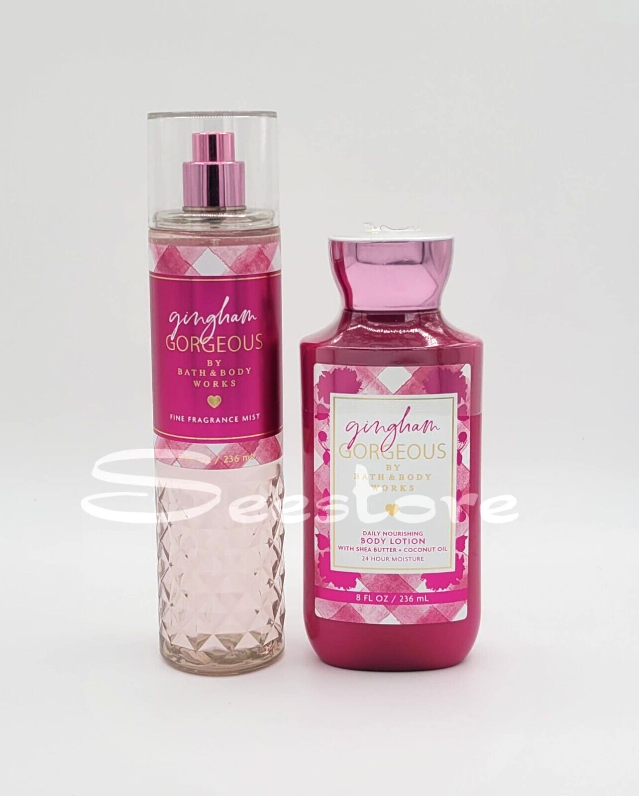 2 Bath & Body Works Gingham Gorgeous Hydrating Body Lotion