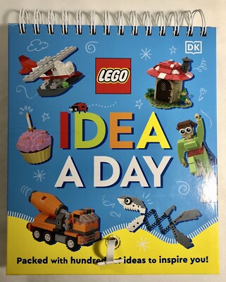 Lego Idea a DayHardcover DK Publishing New Kids Lego Flip Book Construction Toys