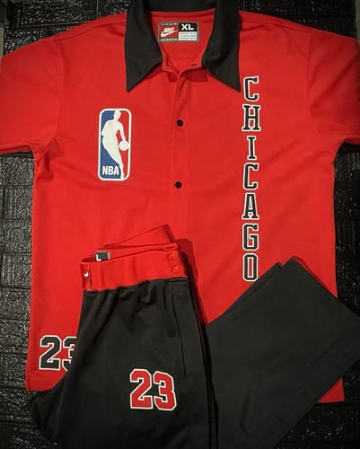 1990's Nike Chicago Bulls (Michael Jordan #23) Warm Up Jacket/Pant