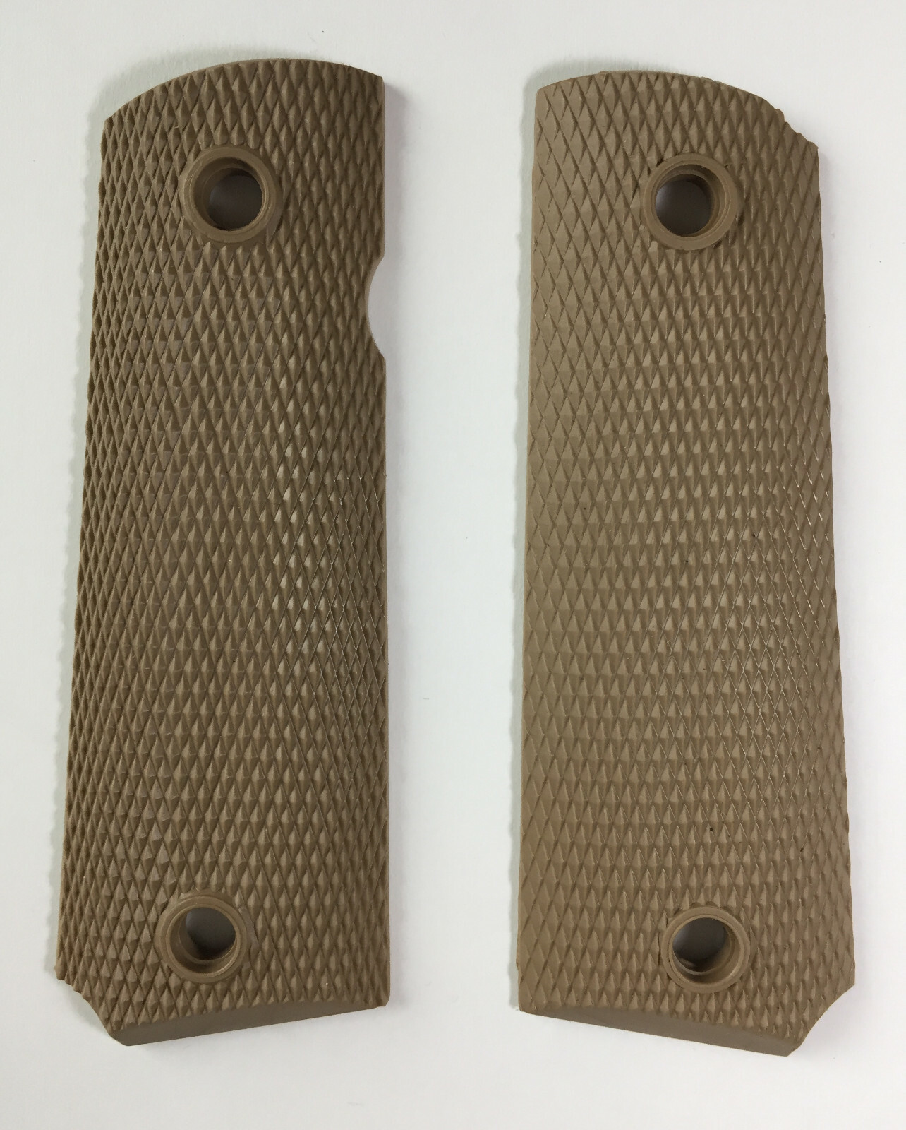 P2 Brand US G.I. Plastic Nylon or Real WALNUT Grips for the 1911 /1911A1 Pistol