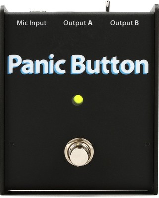 Pro Co Panic Button A/B + Mute Box (3-pack) Bundle