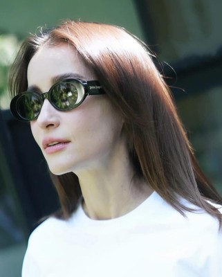 PALM ANGELS PALM ANGELS PERI051S24PLA0011007 GILROY BLACK SUNGLASSES