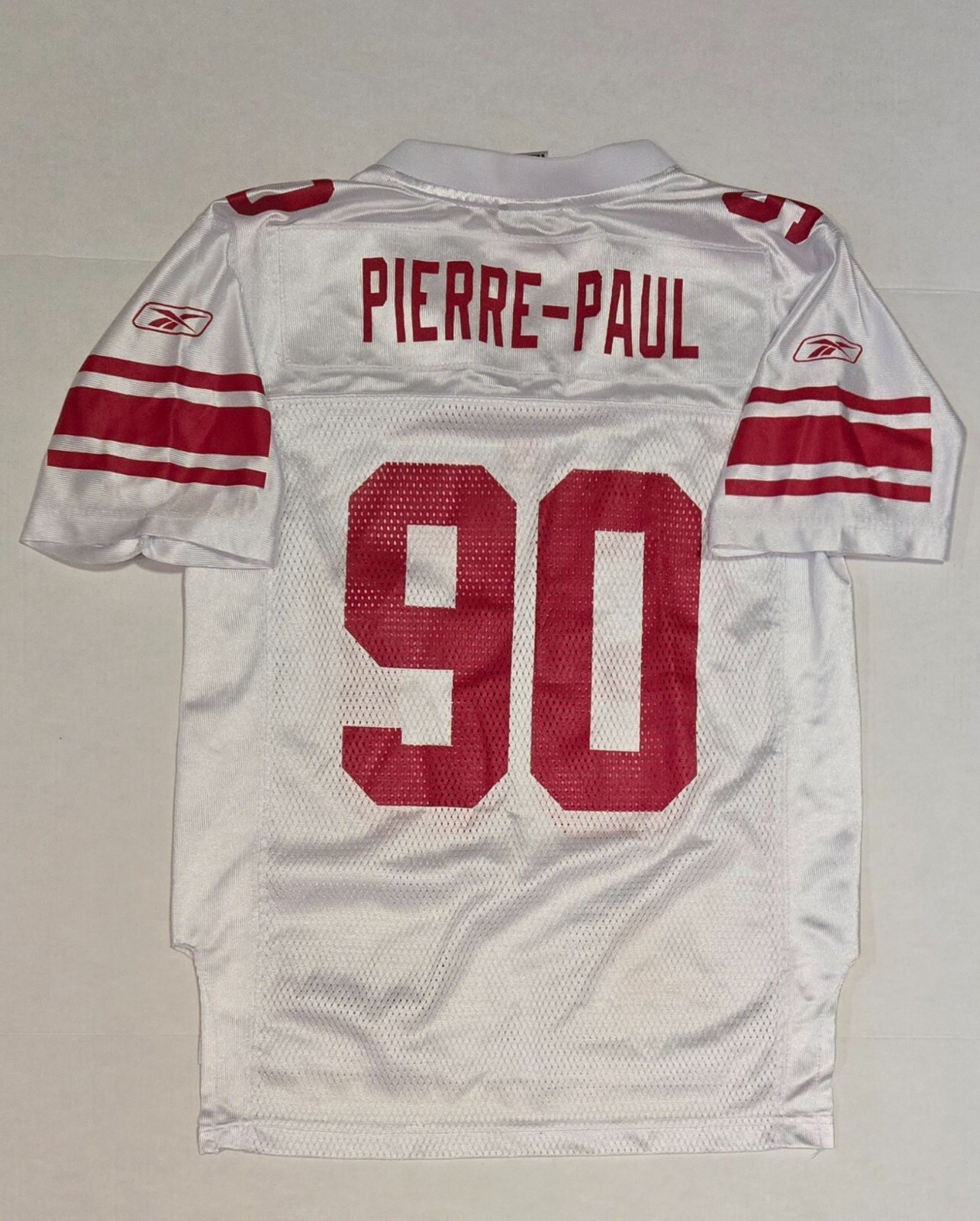【NFL】ニューヨーク・ジャイアンツ PIERRE-PAUL シャツ 90 NFL】ニューヨーク・ジャイアンツ PIERRE-PAUL シャツ 90