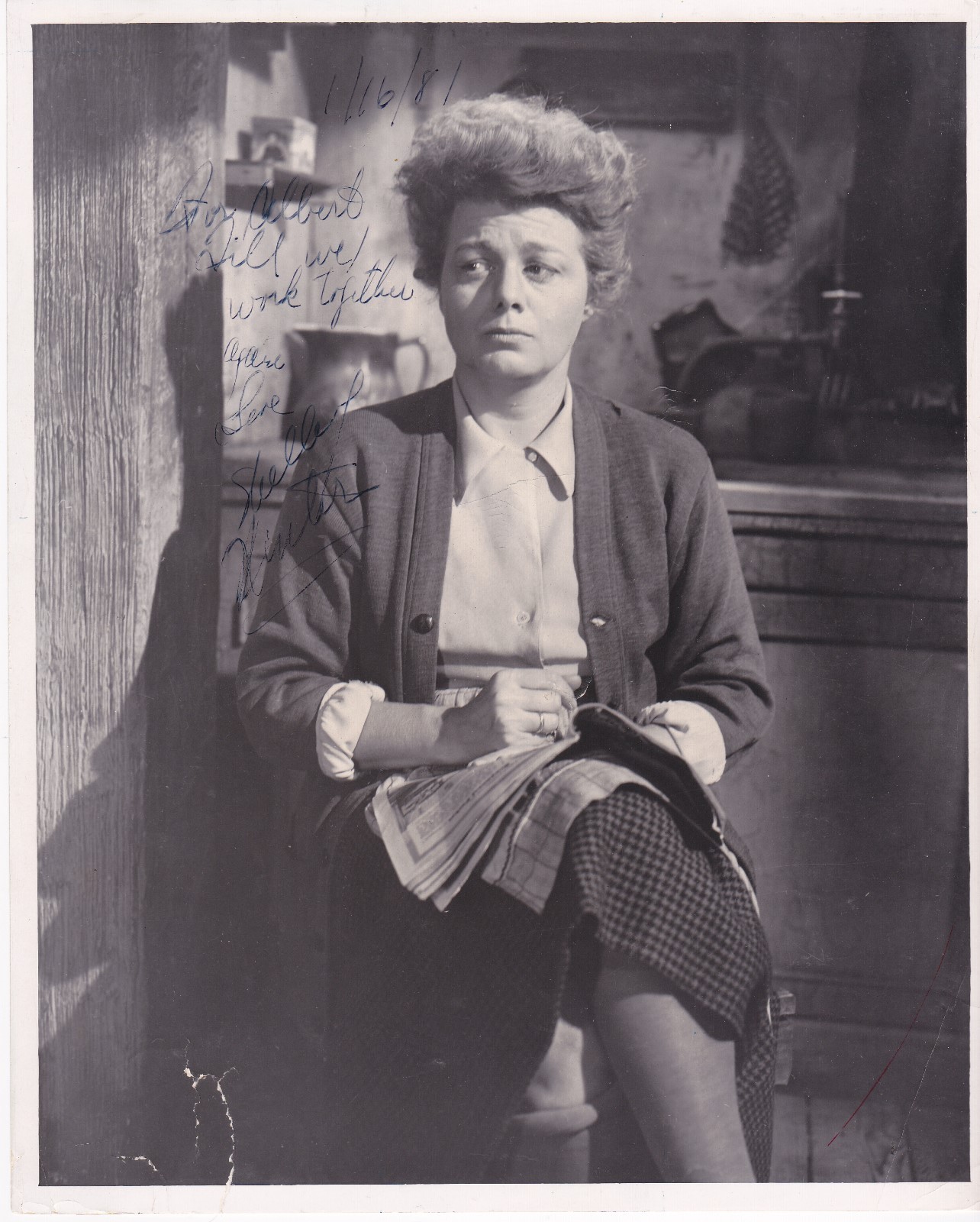 Actress Shelley Winters Inscribed Autographed Photo From The Diary Of Anne Frankのebay公認海外通販 セカイモン