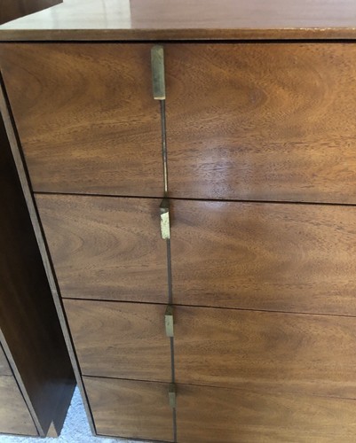 Art Deco Mid Century Modern Hickory Manufacturing Company Chest Pair