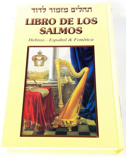 Big Book of Psalms Tehilim Libro de los Salmos Español Spanish/Hebrew & Fonética