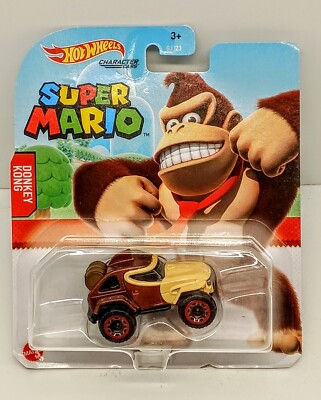 Hot Wheels SUPER MARIO - Donkey Kong Character Cars Series- NEW