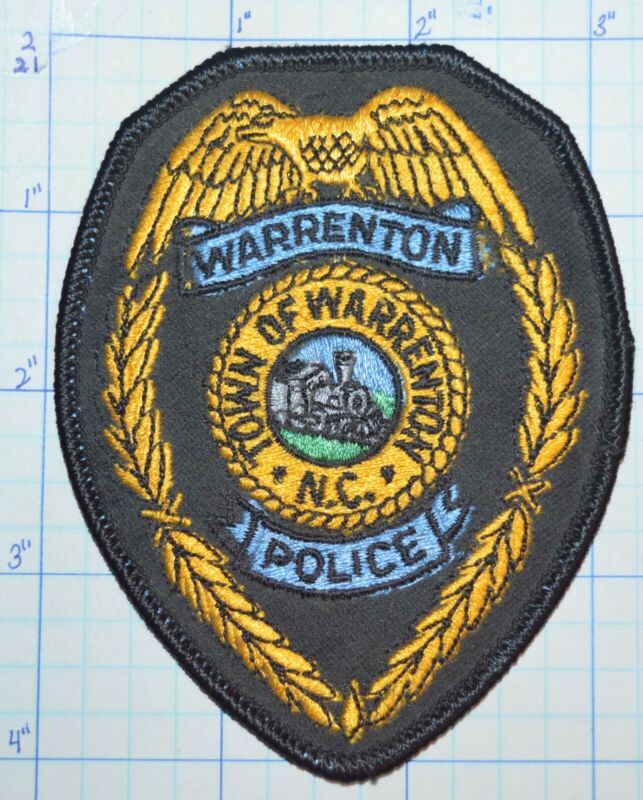 NORTH CAROLINA, WARRENTON POLICE DEPT PATCH