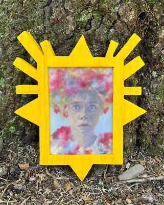 Midsommar Mini Paintings, May Queen and Beast, Abigail Braman