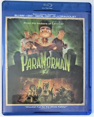 Paranorman Blue Ray + DVD