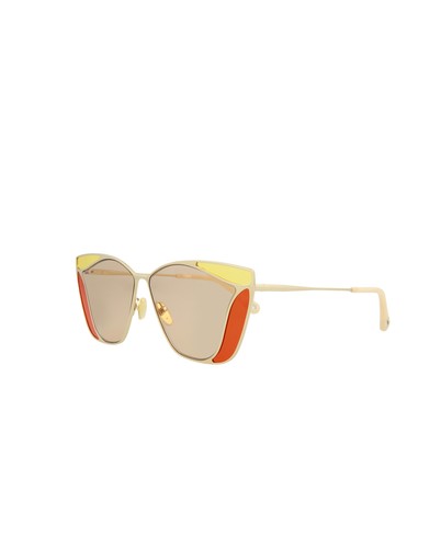 Женские солнцезащитные очки Chloe CH0049S-30011235-001 из золота 59 мм, новинка