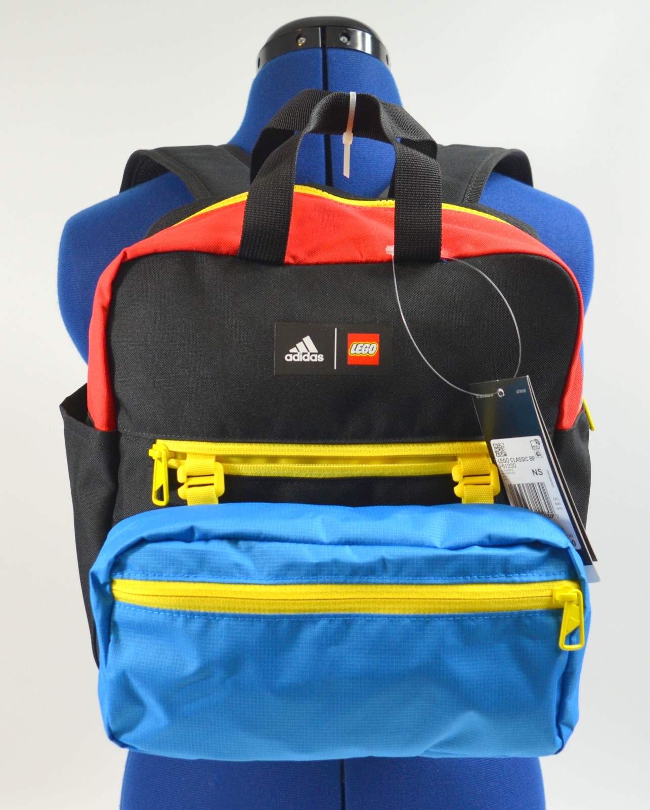 ✨美品　adidas BACKPACK CLASSIC X MINI ADIDAS x LEGO Classic Backpack -Small, Black Multicolor