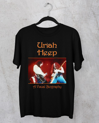 NEW Uriah Heep concert black T-shirt short sleeve All sizes JY70