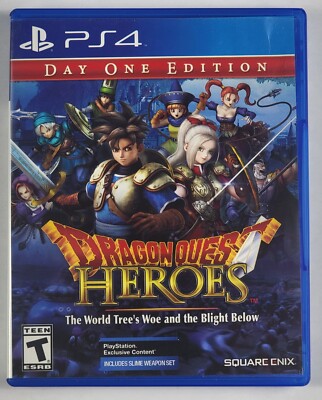 Dragon Quest Heroes - Day One Edition (Sony PlayStation 4) w/ Manual