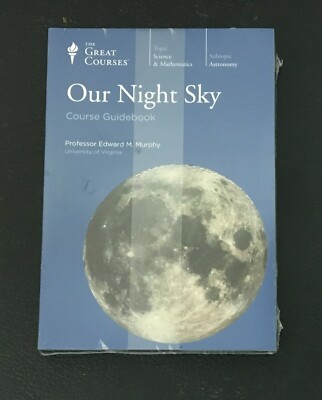 The Great Courses Our Night Sky DVD 2 Disc Set w/Course Guidebook NEW SEALED