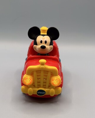 Vtech Mickey Mouse Train Go Go Smart Wheels Disney Talking Sings Lights Up Works