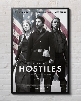 Hostiles 2017 Movie Poster 24''x36'' Glossy Unframed 17075