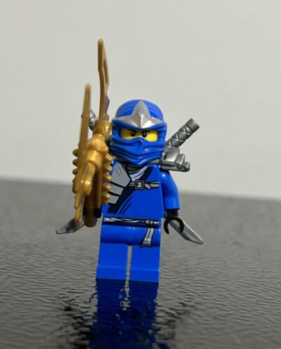 LEGO Ninjago Jay ZX Minifigure (njo034) w/Weapons - Good LEGO Ninjago Jay ZX Minifigure (njo034) w/Weapons - Good