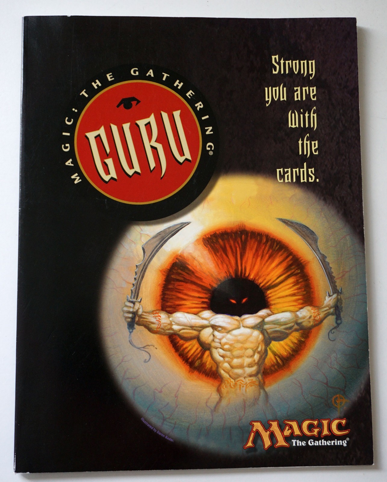 【超希少】MTG GURU BOOK マジック・グル キット本 Magic The Gathering Guru Kit Book 1 & 3 W/ Original Referral