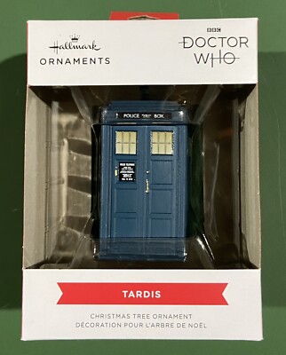 Hallmark Ornament BBC Doctor Who Tardis Phone Booth