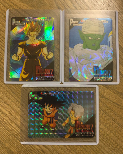 1995 Dragon Ball Z Super Saiyan Battle Rare Vintage Prism 1995 Dragon Ball Z Super Saiyan Battle Rare Vintage Prism